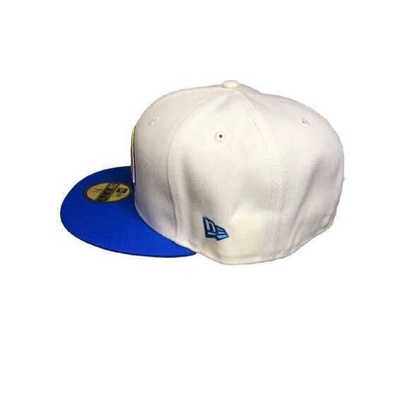 New Era Los Angeles Rams NFL 75th Anniversary Chrome 59FIFTY Fitted Hat Cap Size - Picture 5 of 7